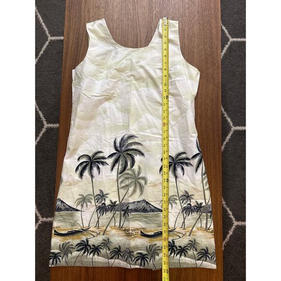 KY's Original Made in Hawaii USA Sleeveless Hawaiian Mini Dress . Size XL - Picture 7 of 7